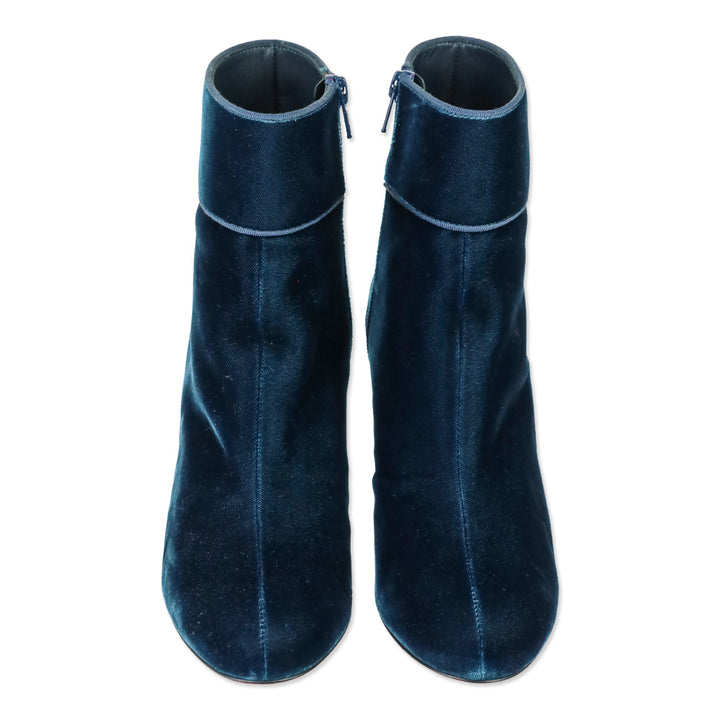 Christian Louboutin Moulamax 85mm Velvet Boots