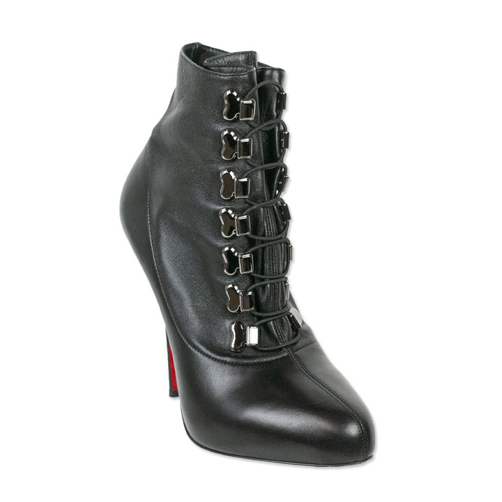 Christian Louboutin Nappa Trappista 120 Ankle Bootie