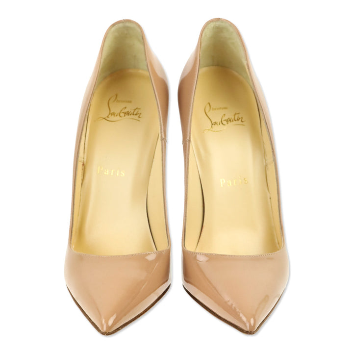 Christian Louboutin Nude Patent So Kate 120 Pump