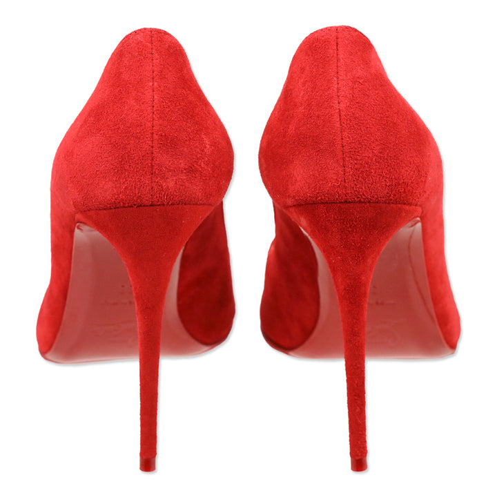 Christian Louboutin Red Suede Pumps