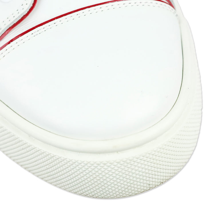 Christian Louboutin White Leather Vieirissima Sneakers