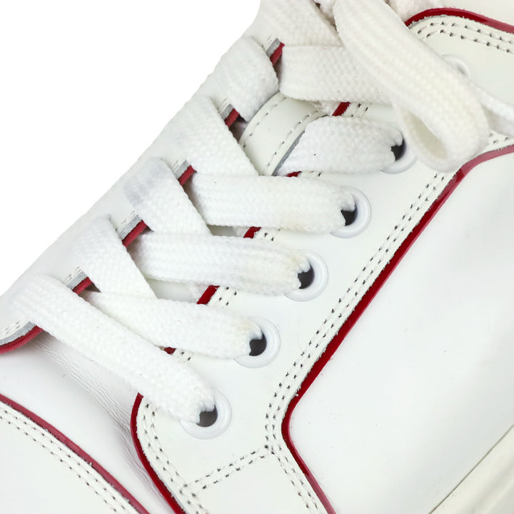 Christian Louboutin White Leather Vieirissima Sneakers
