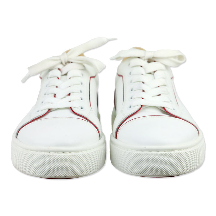 Christian Louboutin White Leather Vieirissima Sneakers