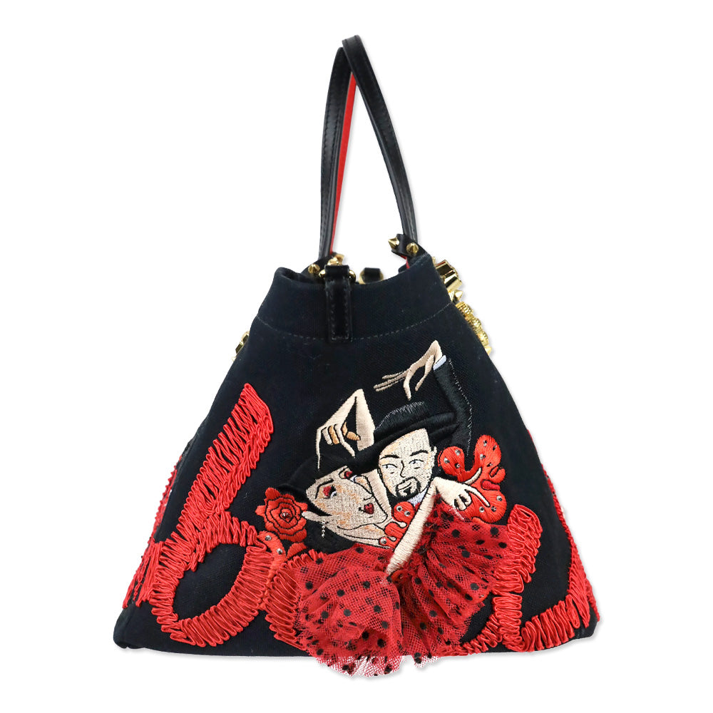 Christian Louboutin X Rossy De Palma Flamencaba Small Tote
