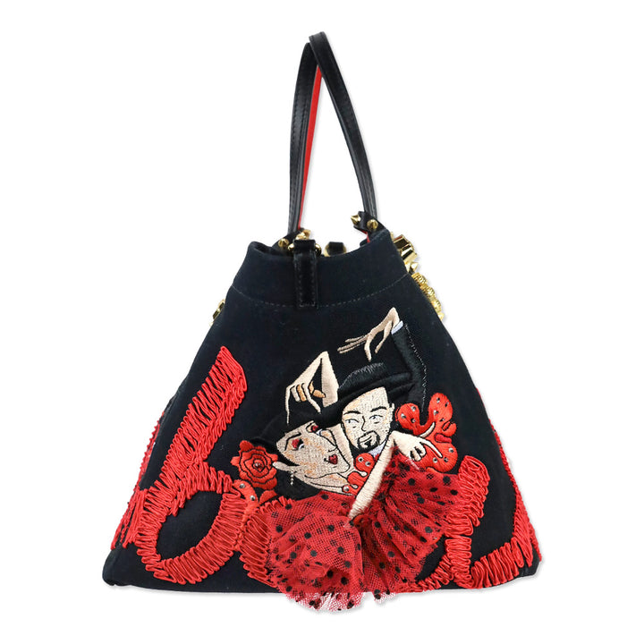 Christian Louboutin X Rossy De Palma Flamencaba Small Tote