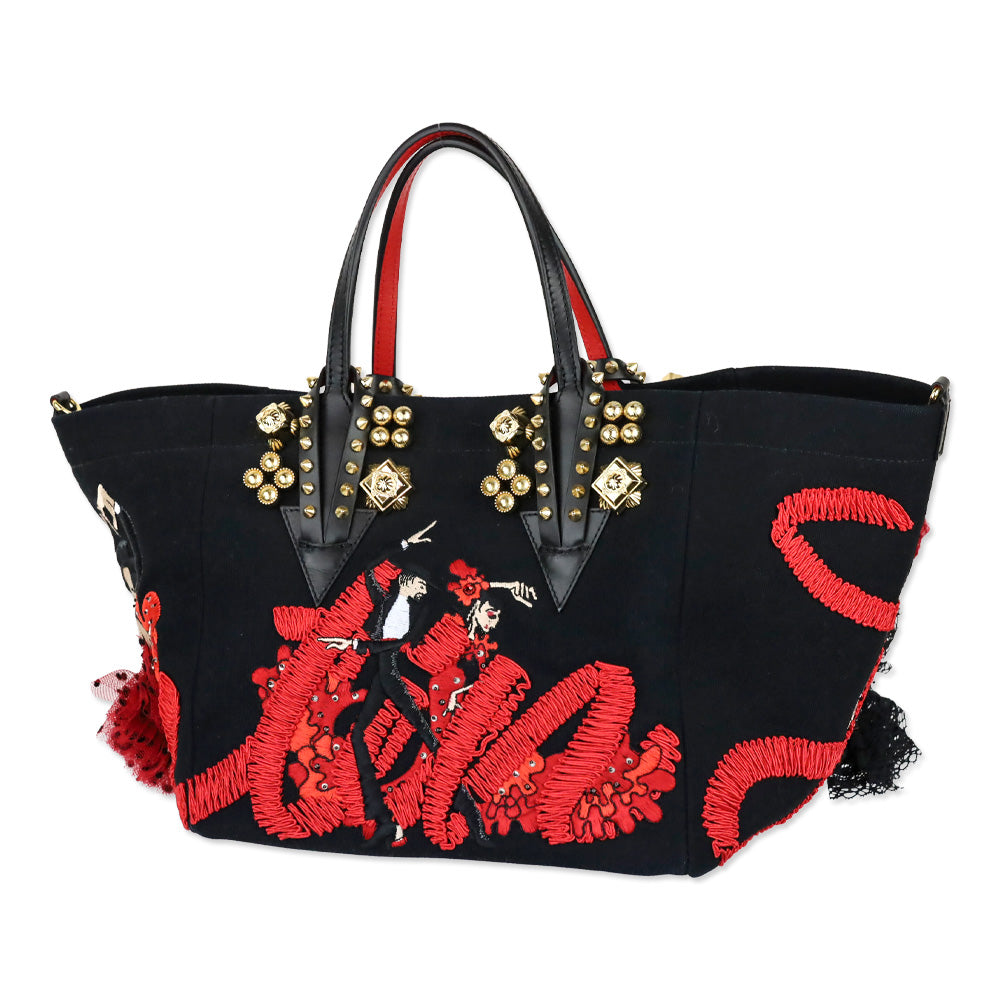Christian Louboutin X Rossy De Palma Flamencaba Small Tote