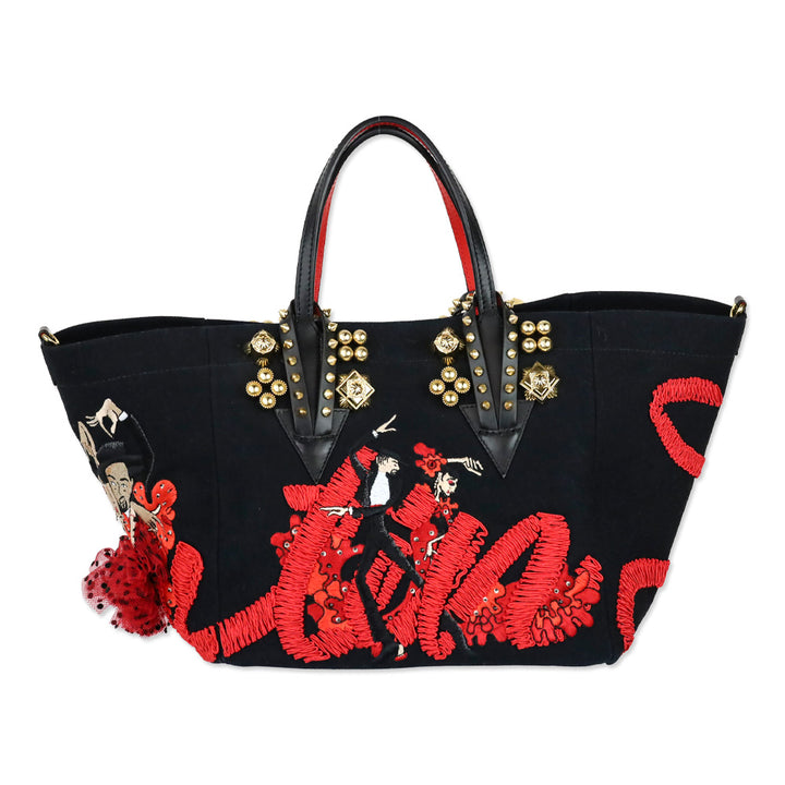 Christian Louboutin X Rossy De Palma Flamencaba Small Tote