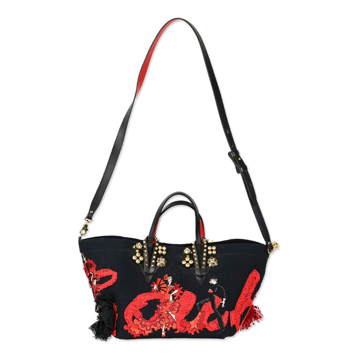 Christian Louboutin X Rossy De Palma Flamencaba Small Tote