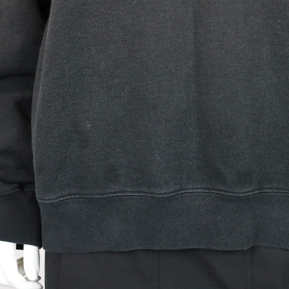 Chrome Hearts x Matty Boy "Flower Chomper" Black Crewneck Sweatshirt