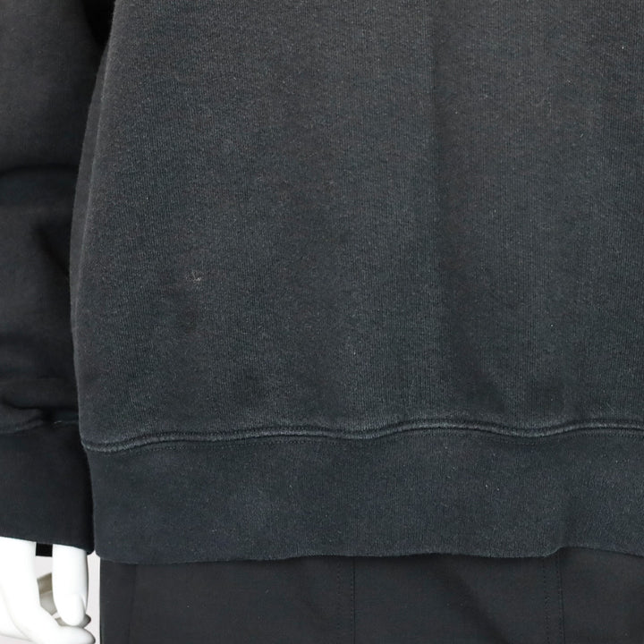 Chrome Hearts x Matty Boy "Flower Chomper" Black Crewneck Sweatshirt