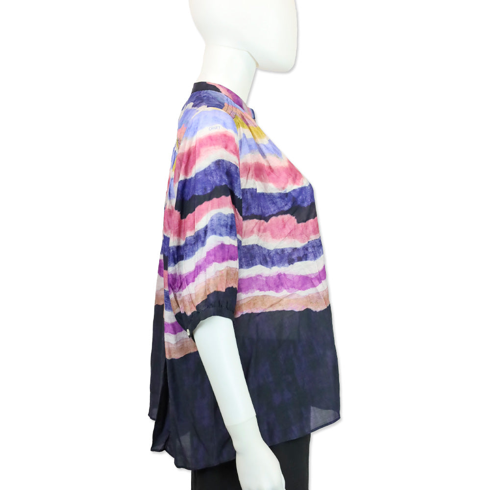 Chufy Tea & Oranges Kaia Navy Kissa Blouse