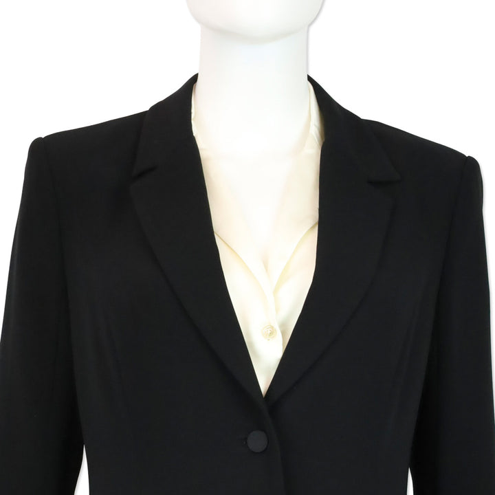 Cinq à Sept Black Violetta Tassel Blazer