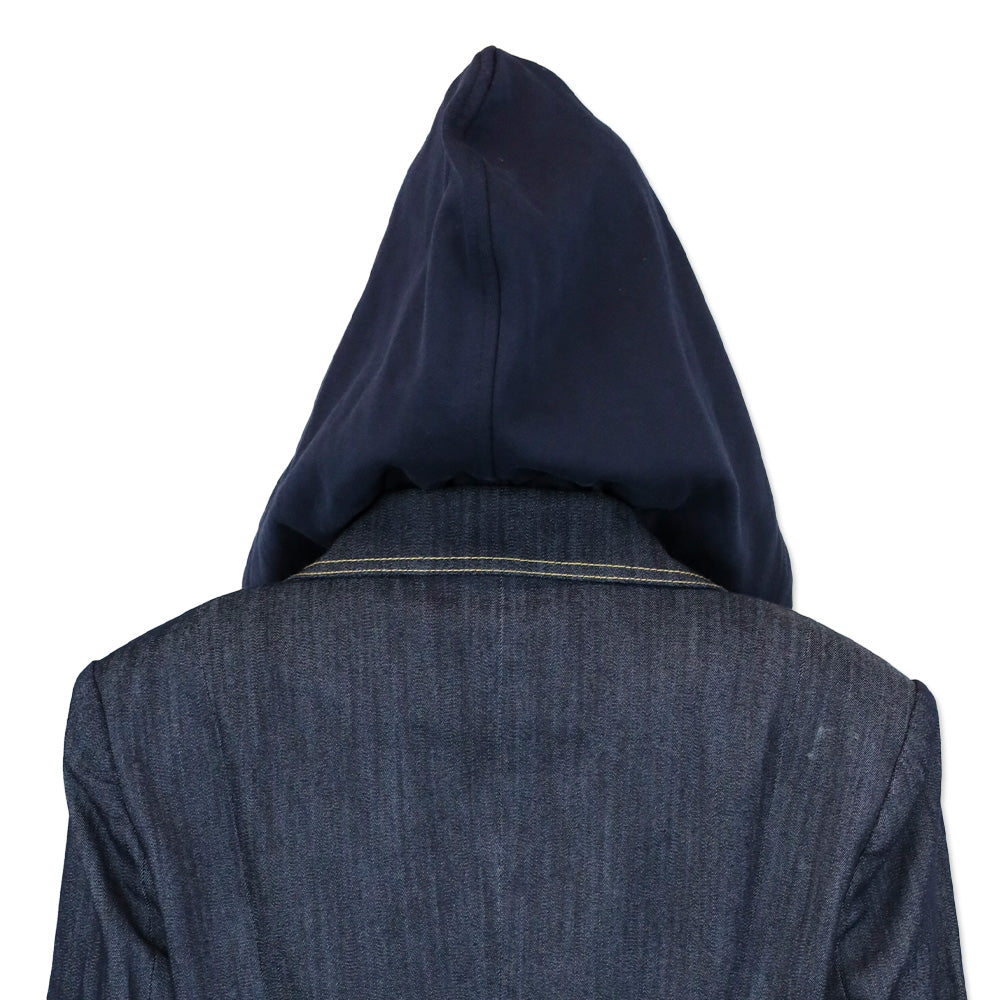 Cinq à Sept Denim Hooded Khloe Blazer