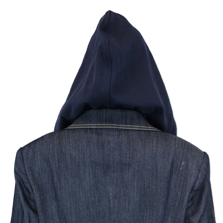 Cinq à Sept Denim Hooded Khloe Blazer