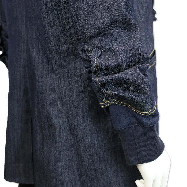 Cinq à Sept Denim Hooded Khloe Blazer
