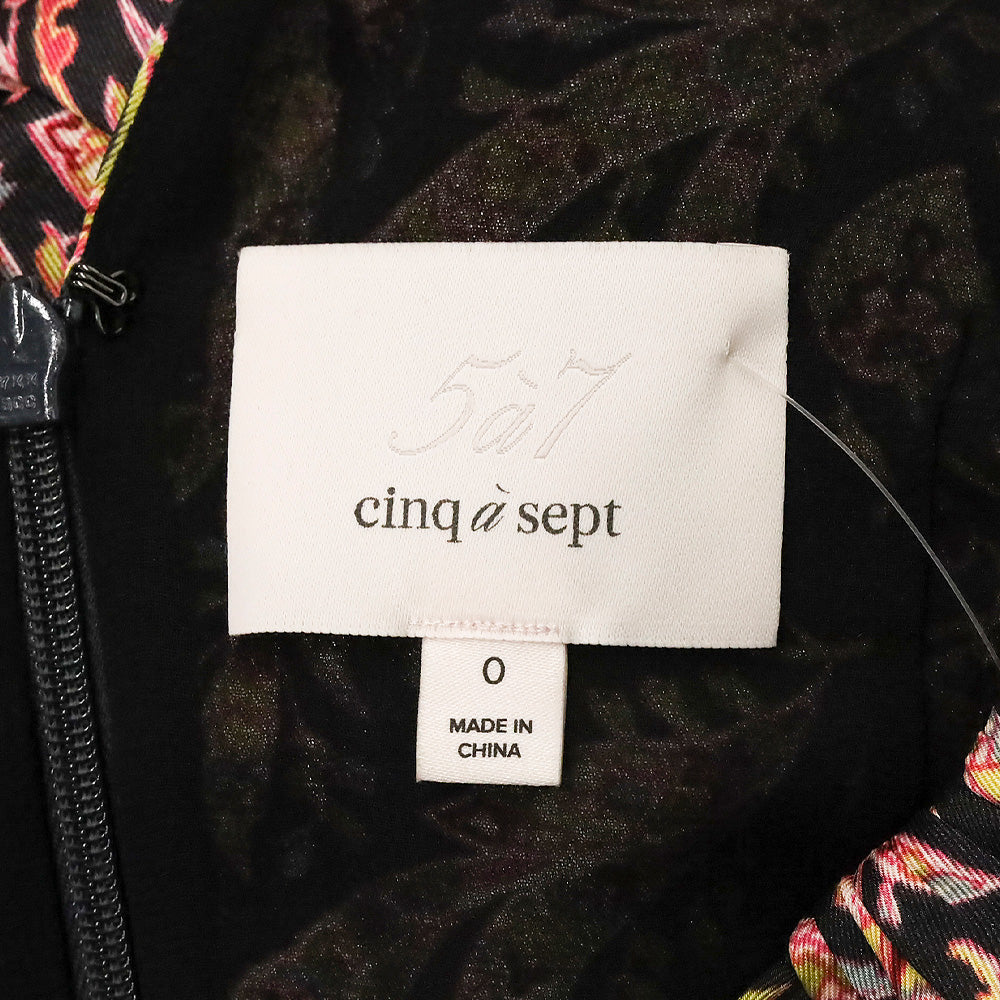 Cinq à Sept Obsidian Multi Charming Paisley Teresa Maxi Dress