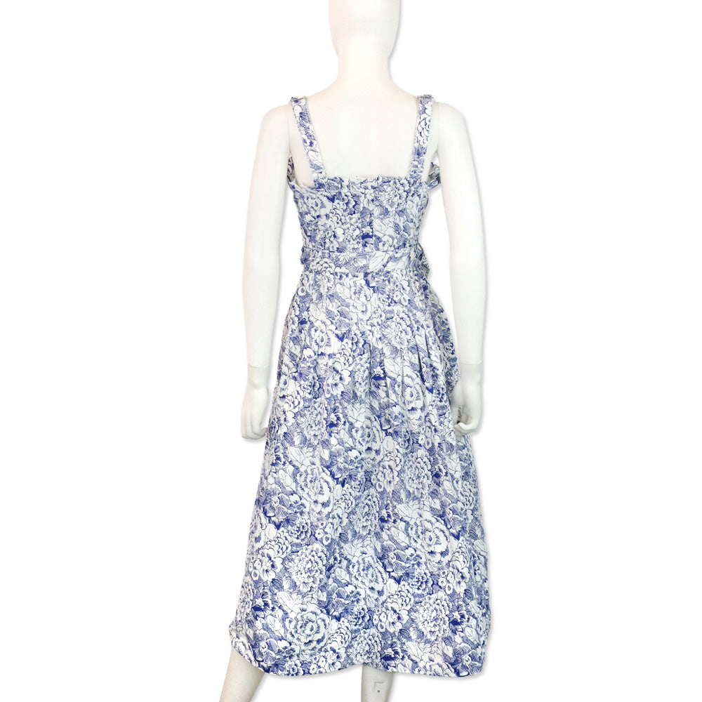 Cinq à Sept Sketchbook Floral Branwen Midi Dress