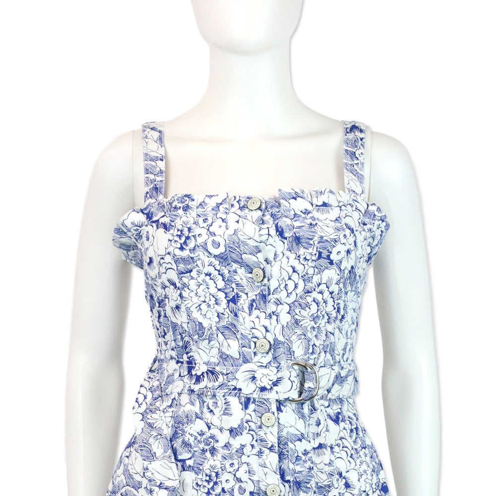 Cinq à Sept Sketchbook Floral Branwen Midi Dress