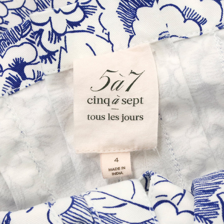 Cinq à Sept Sketchbook Floral Branwen Midi Dress