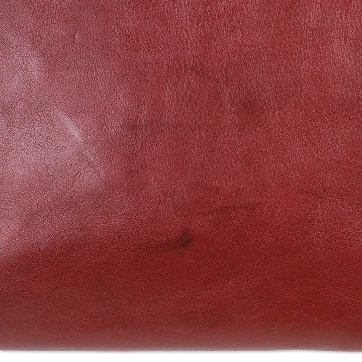 Clare V. Burgundy Le Zip Tote Bag