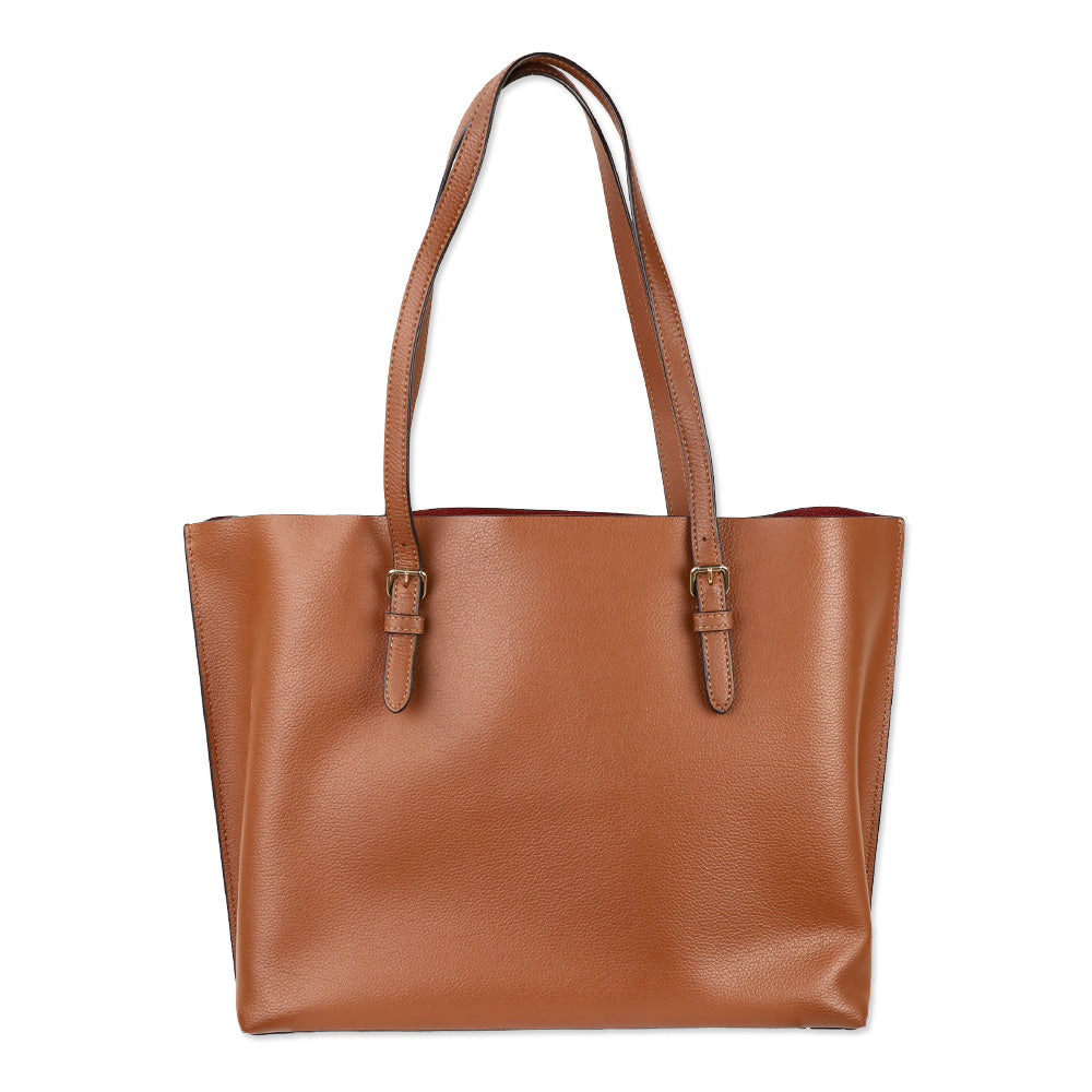 Coach 1671 Brown Mollie Tote Bag