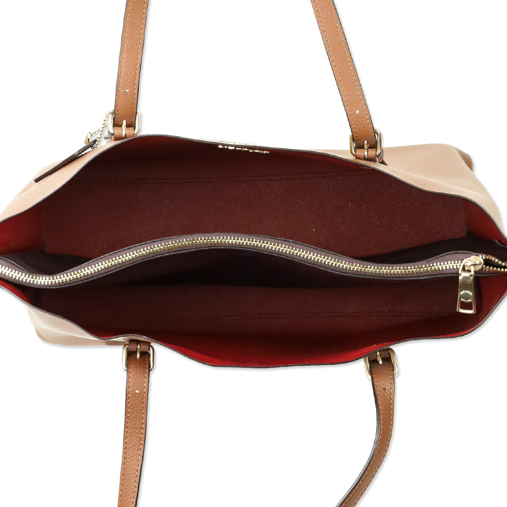 Coach 1671 Brown Mollie Tote Bag