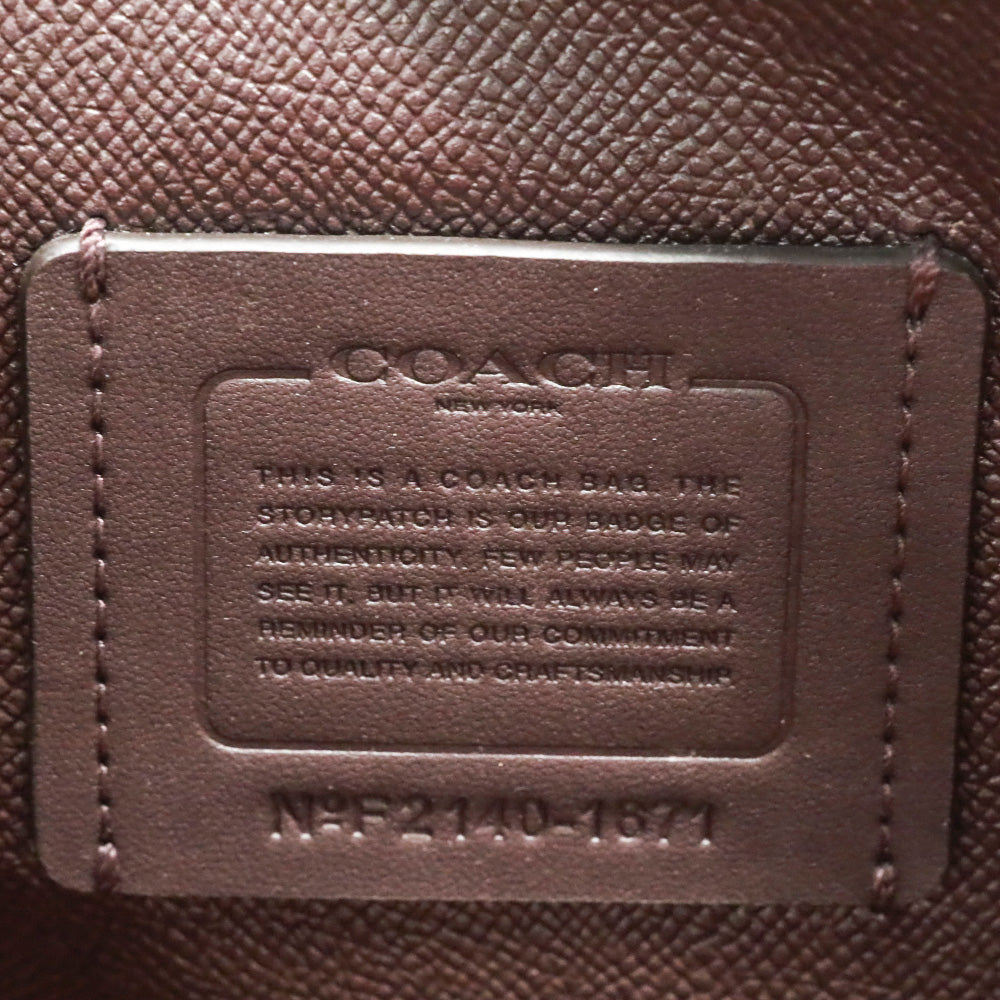 Coach 1671 Brown Mollie Tote Bag