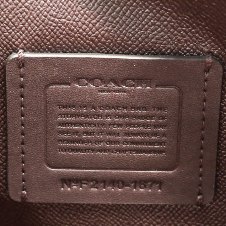 Coach 1671 Brown Mollie Tote Bag