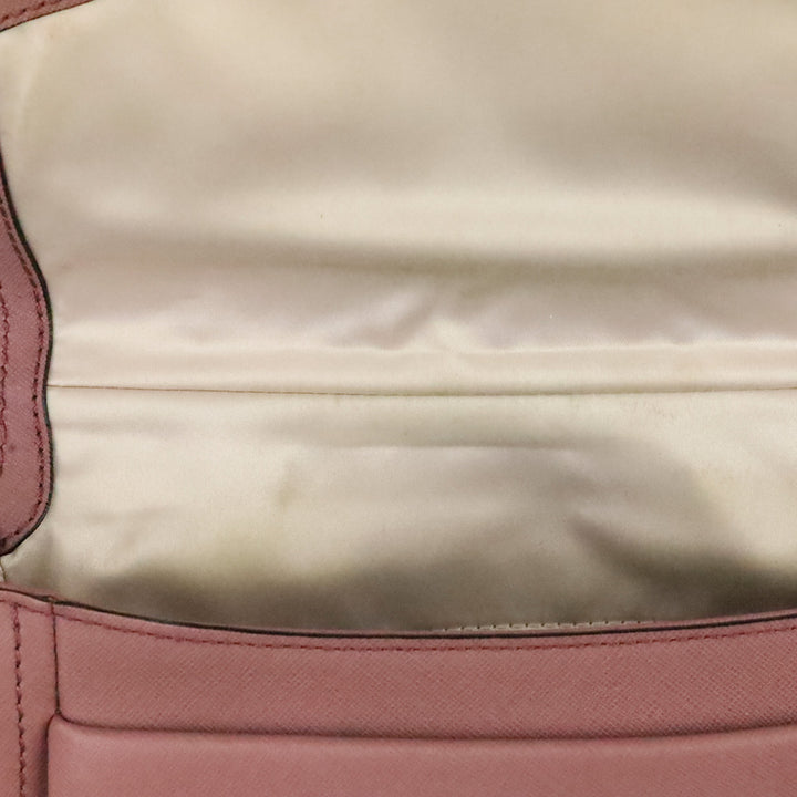 Coach 2013 Madison Sadie Mauve Pink Saffiano Leather Satchel