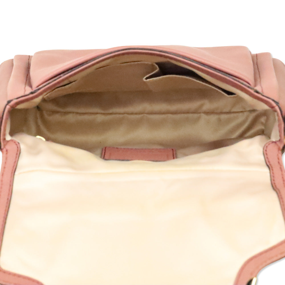 Coach 2013 Madison Sadie Mauve Pink Saffiano Leather Satchel