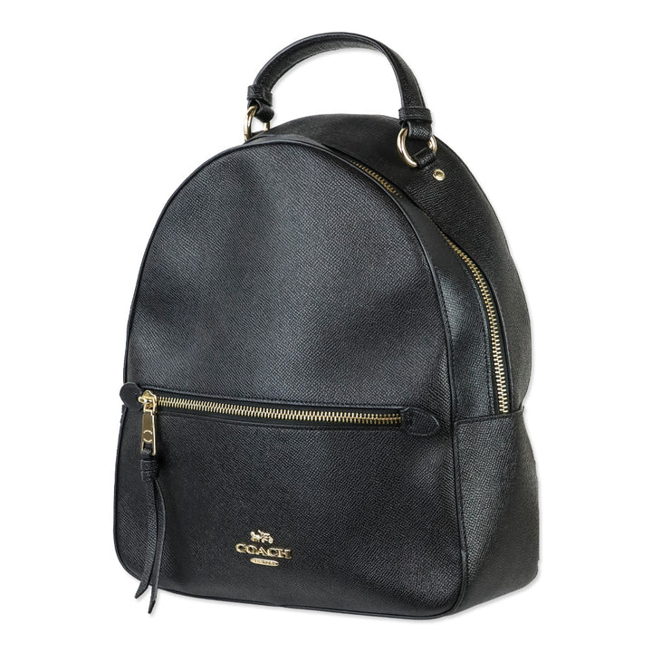 Coach 76624 Black Crossgrain Leather Jordyn Backpack