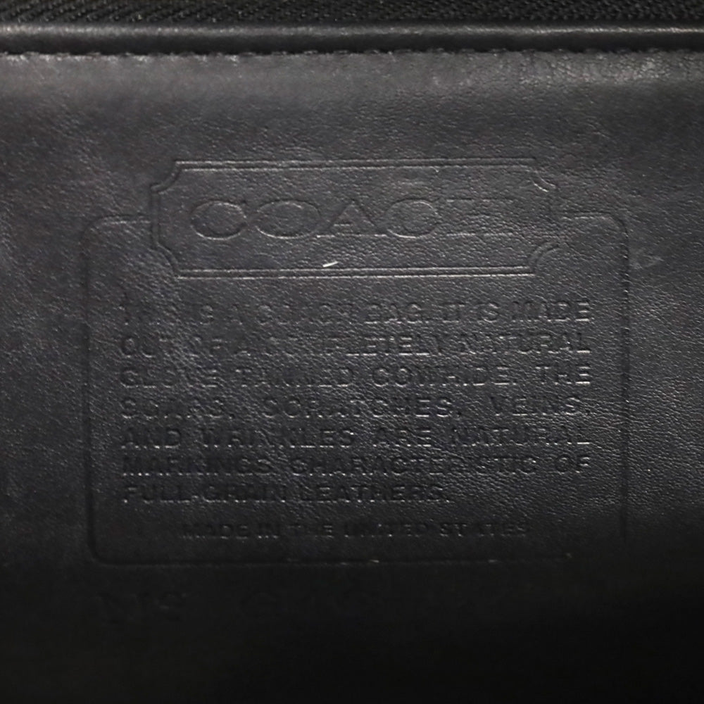 Coach Black Leather 9790 City Bag