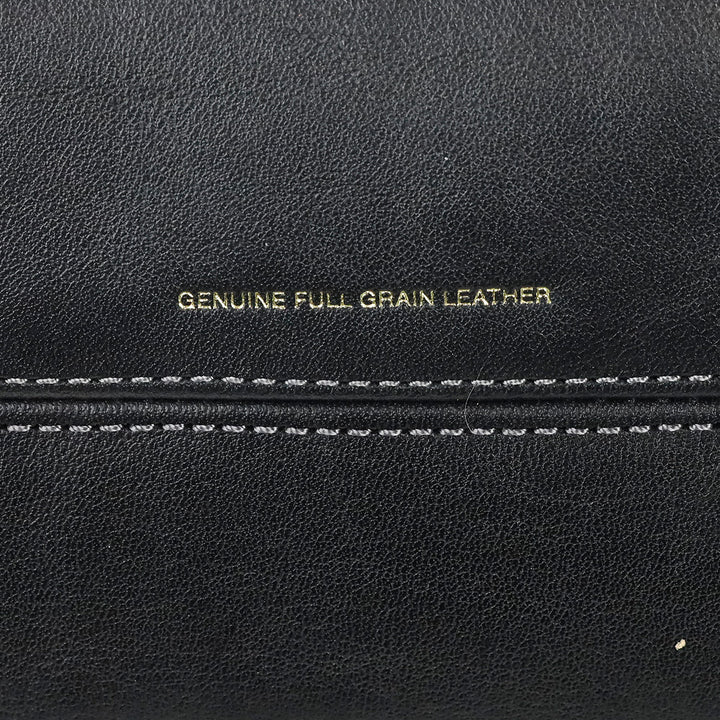Coach Black Leather Brass Empire Carryall 26