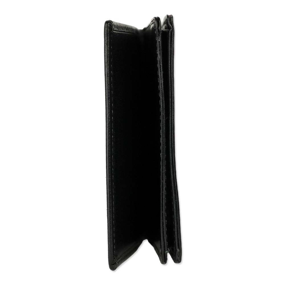 Coach Black Leather Large Card Case