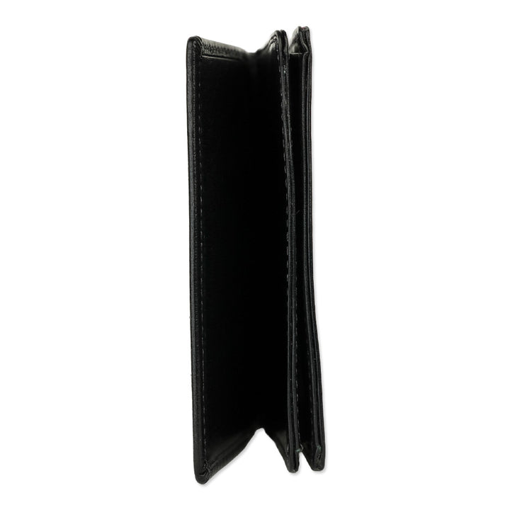 Coach Black Leather Large Card Case