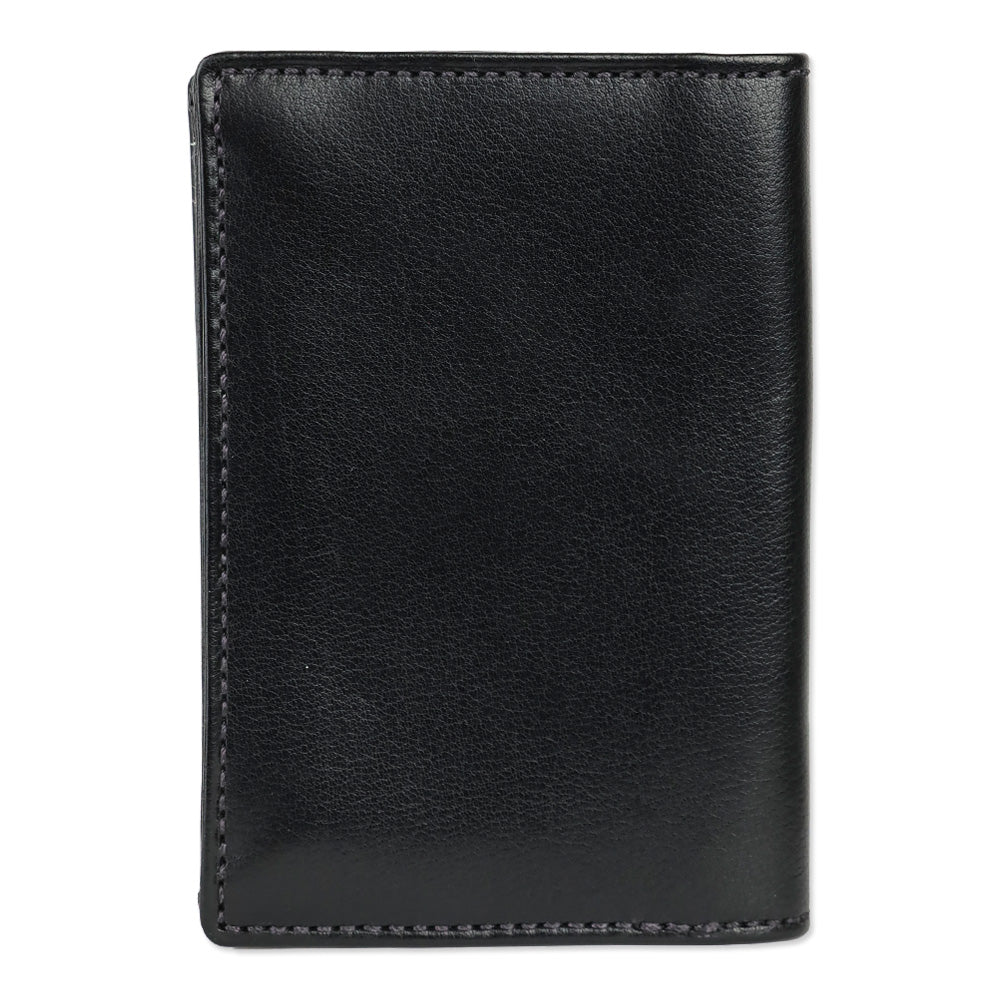 Coach Black Leather Large Card Case