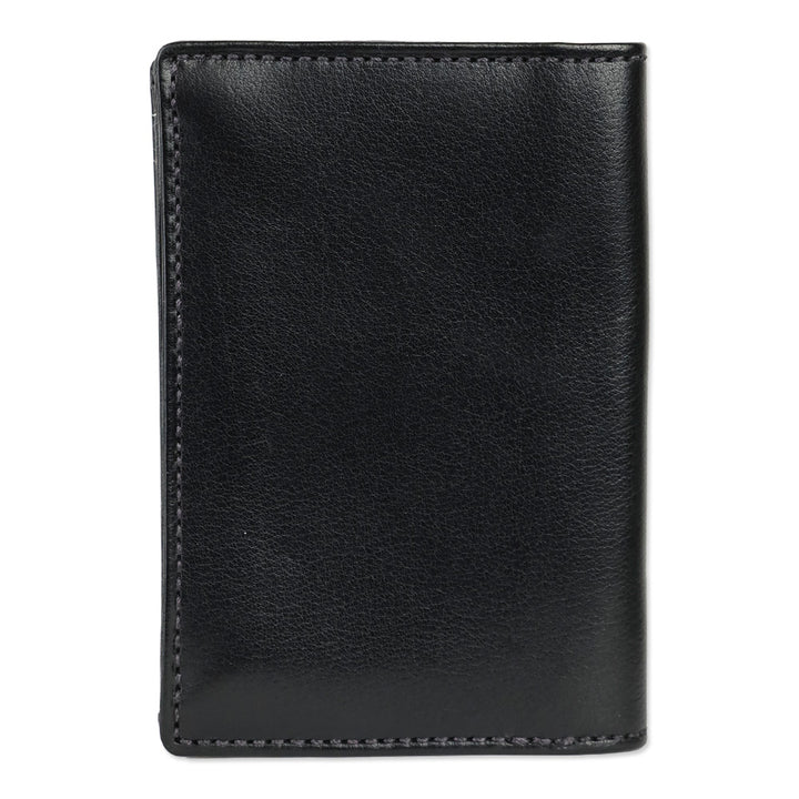 Coach Black Leather Large Card Case