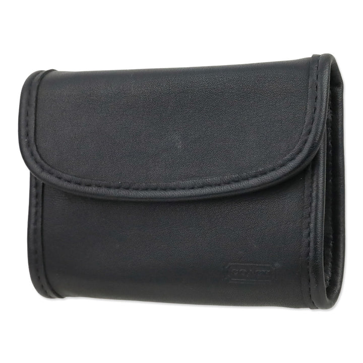 Coach Black Leather Multifunction Wallet