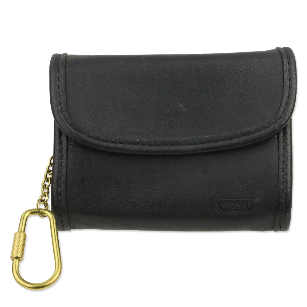 Coach Black Leather Multifunction Wallet