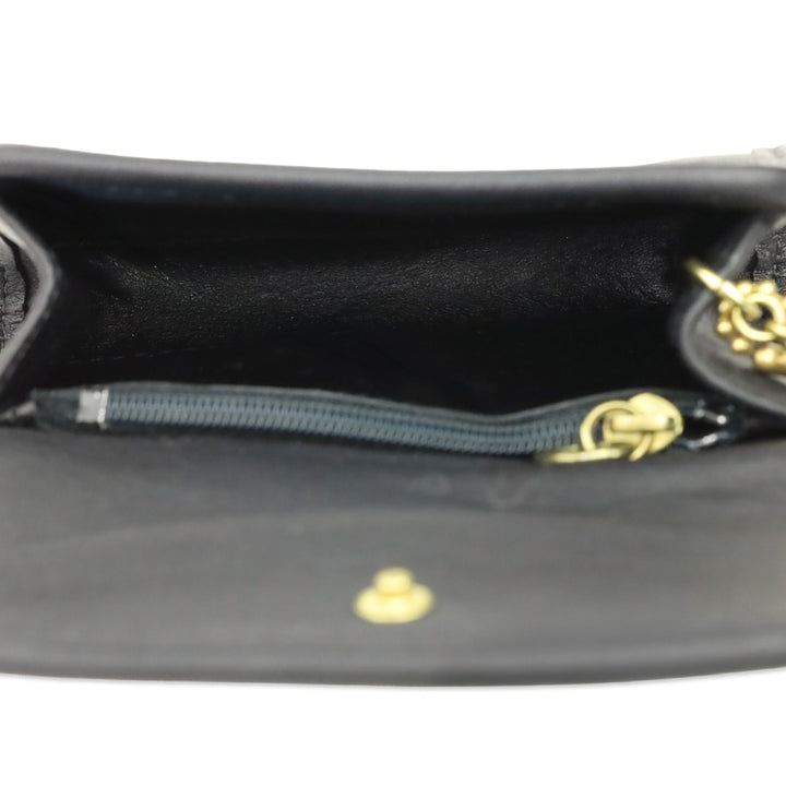 Coach Black Leather Multifunction Wallet
