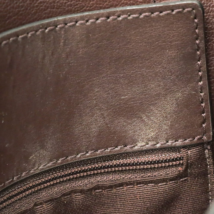 Coach Black Pebbled Leather Hadley Tote Bag