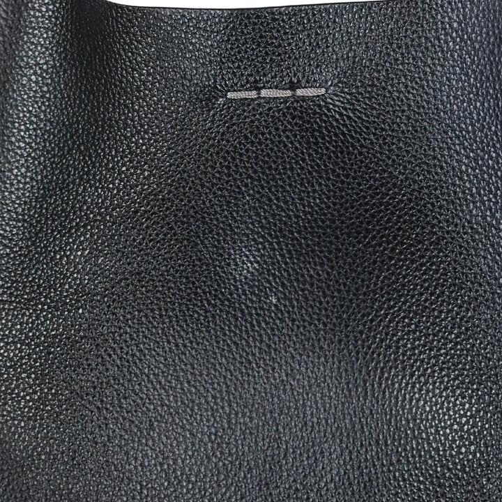 Coach Black Pebbled Leather Hadley Tote Bag