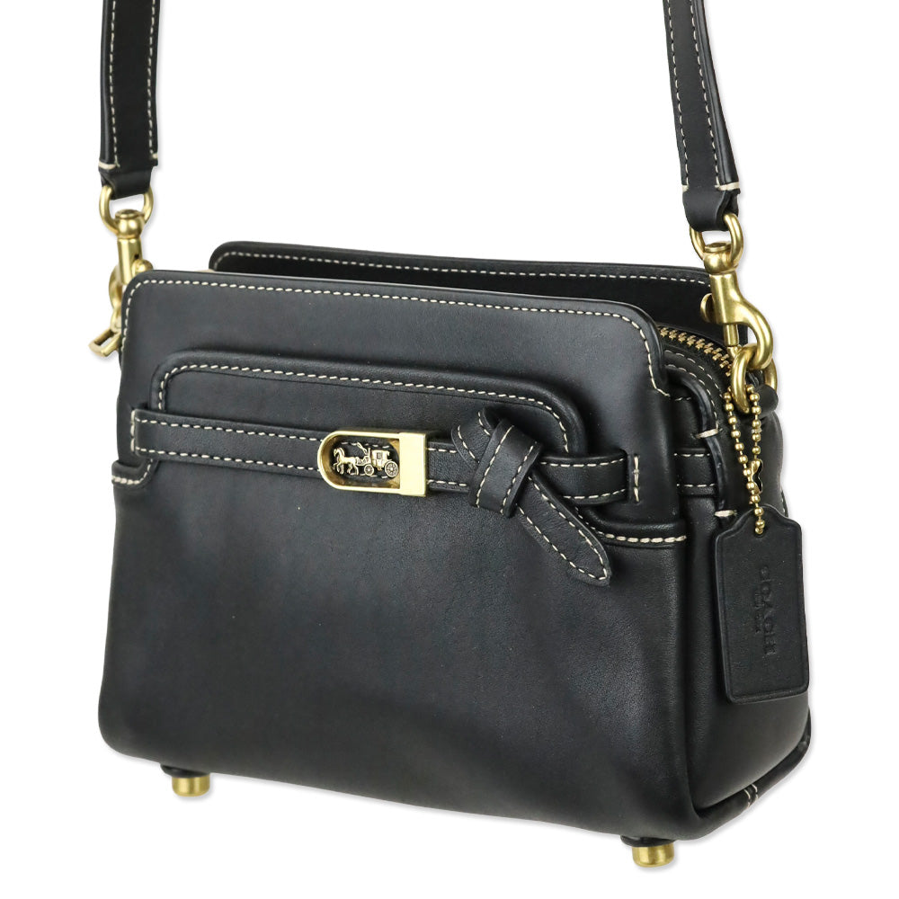 Coach Black Tate 18 Crossbody
