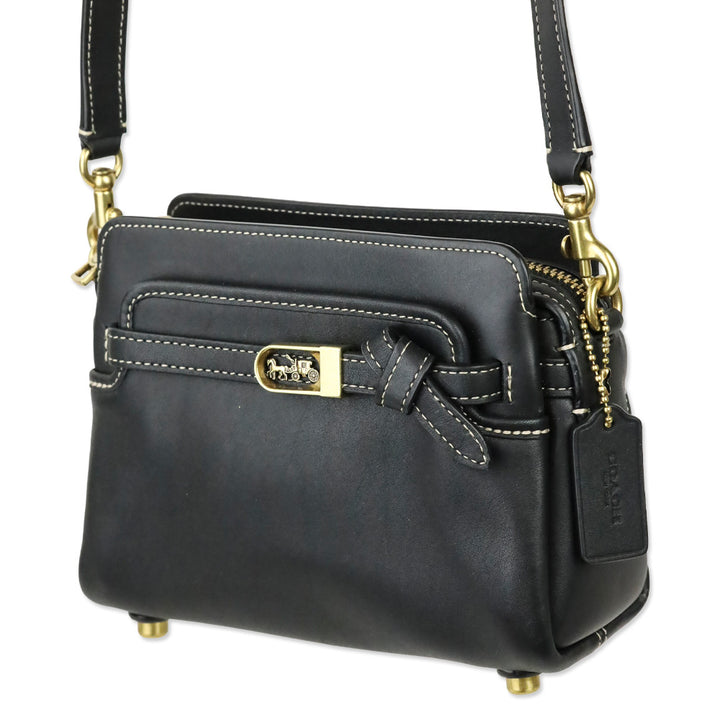 Coach Black Tate 18 Crossbody