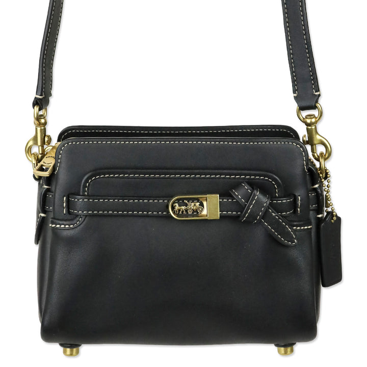 Coach Black Tate 18 Crossbody