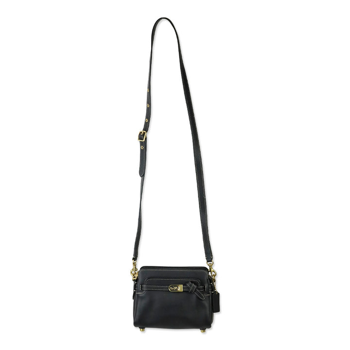 Coach Black Tate 18 Crossbody