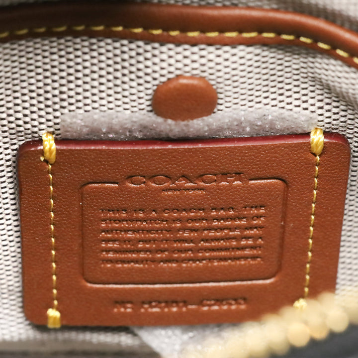 Coach Black Tate 18 Crossbody