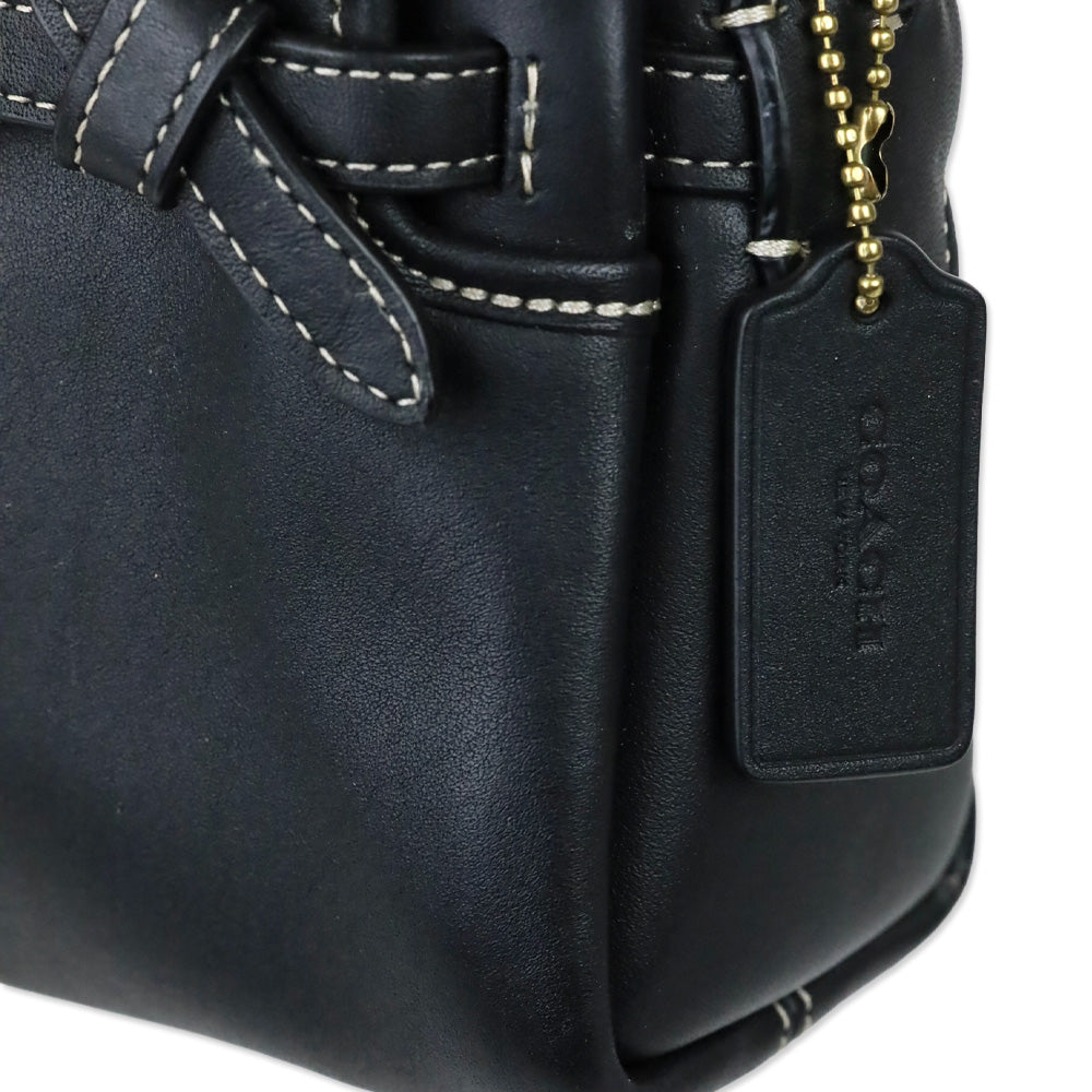Coach Black Tate 18 Crossbody