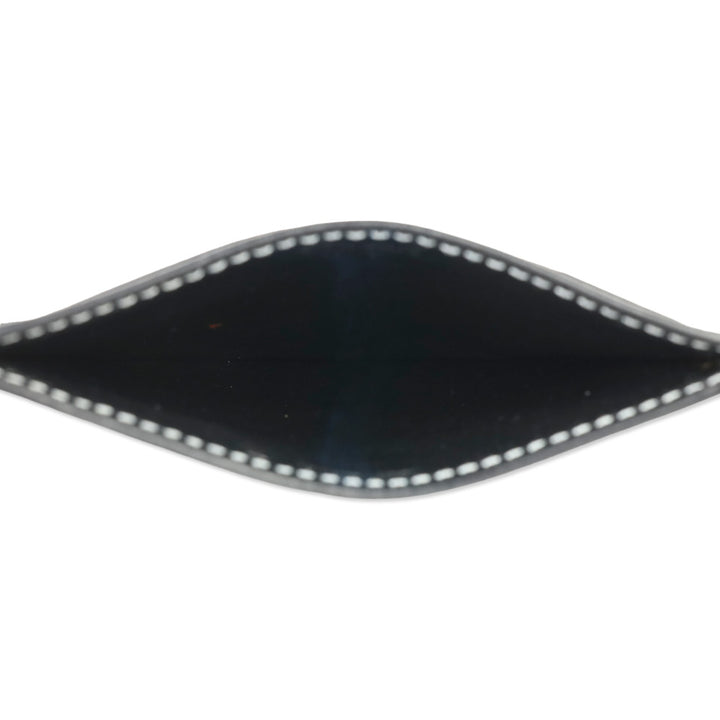 Coach Black/Black Signature Canvas Leather Slim Card Case