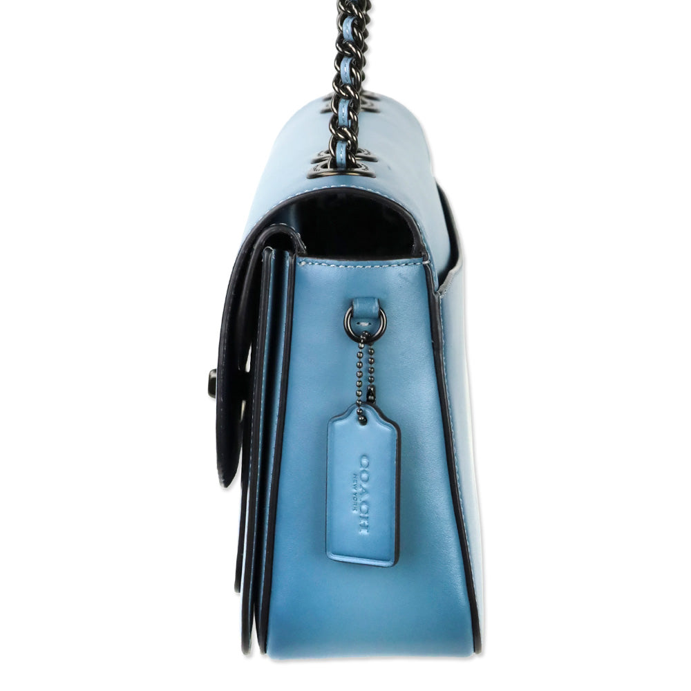 Coach Blue Madison Shoulder Bag